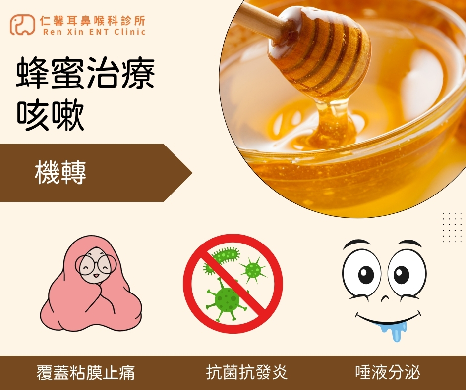 蜂蜜治療咳嗽的機轉